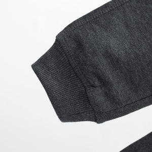 Premium Quality Grey Close Bottom Fleece Trouser For Kids (120075)
