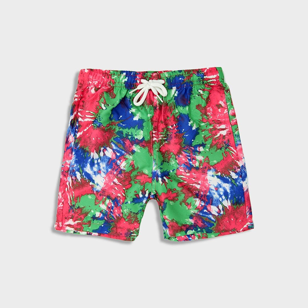 Premium Quality All-Over Printed Soft Dry Fit Short For Kids (120333)