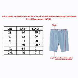 Premium Quality Silt Green Classic Chino Shorts (2562)